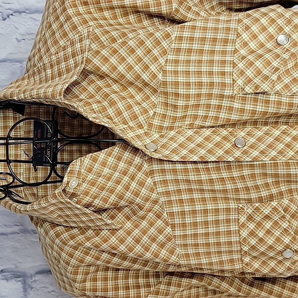 COUNTRY‎ TOUCH Sportswear Western Shirt Large 16/16 1/2 - Picture 2 of 7